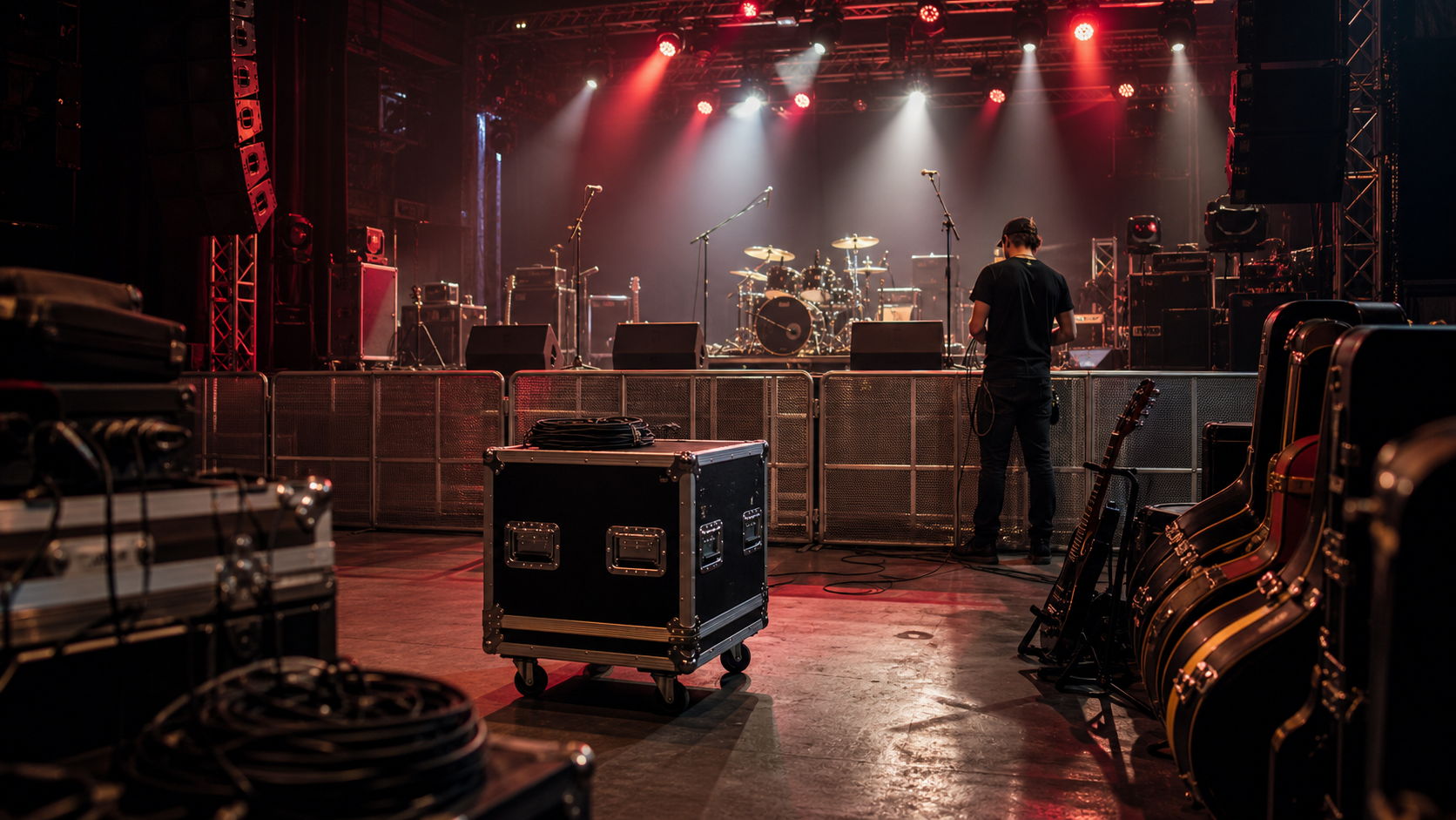 Illustrative editorial scene for live music & nightlife